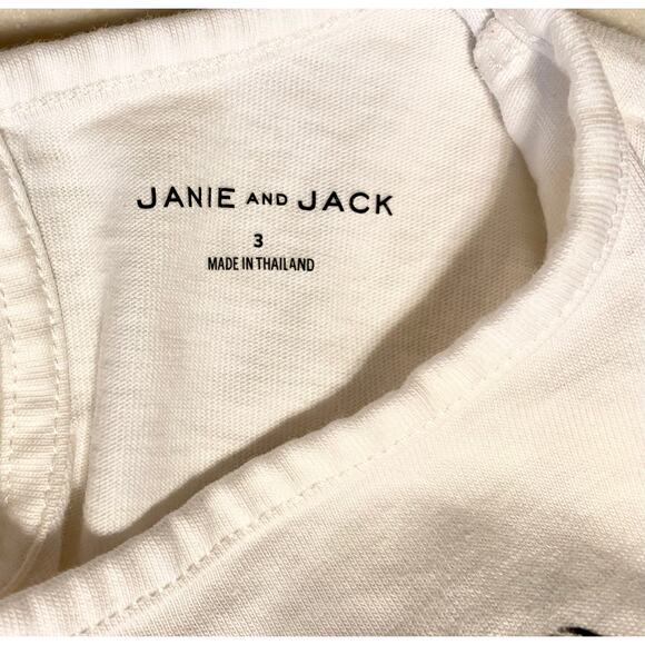 NWOT Janie and Jack long Sleeve Shirt Size 3T - Picture 4 of 5